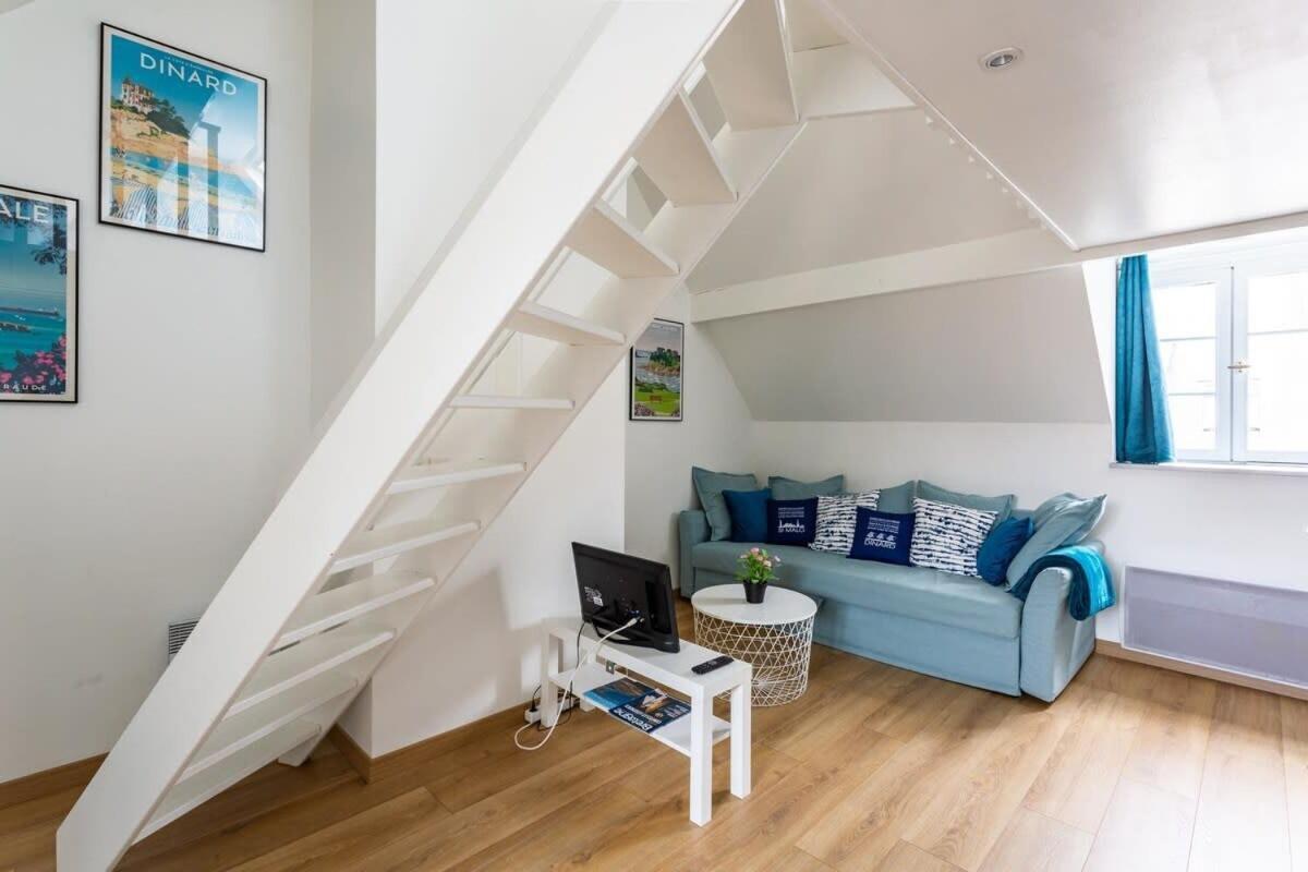 Le Petit Pastel - Joli Duplex - Proche De La Plage Appartement Saint-Malo Buitenkant foto