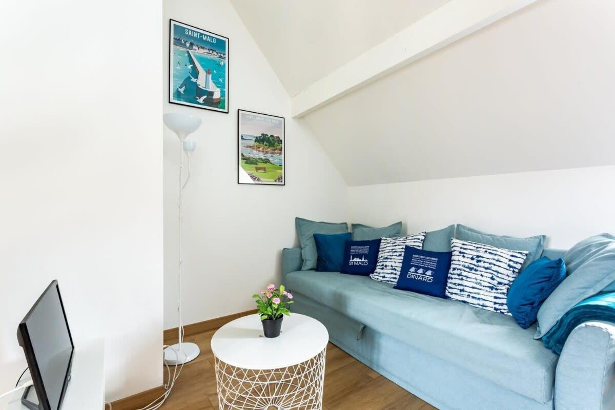 Le Petit Pastel - Joli Duplex - Proche De La Plage Appartement Saint-Malo Buitenkant foto