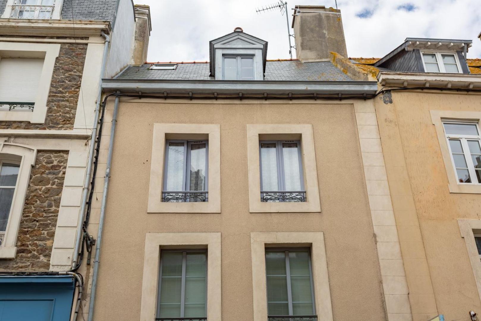 Le Petit Pastel - Joli Duplex - Proche De La Plage Appartement Saint-Malo Buitenkant foto