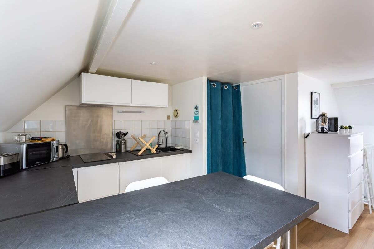 Le Petit Pastel - Joli Duplex - Proche De La Plage Appartement Saint-Malo Buitenkant foto