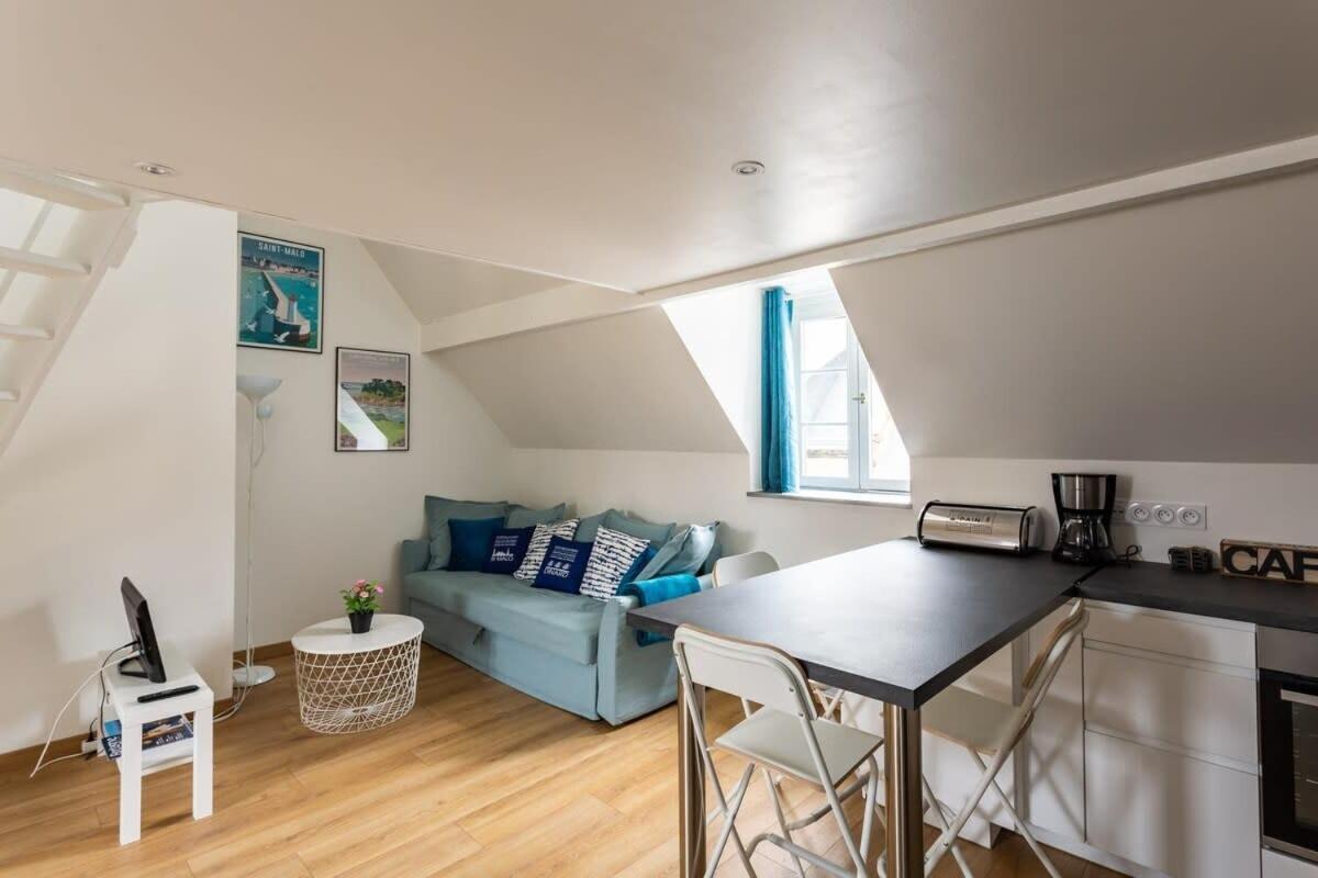 Le Petit Pastel - Joli Duplex - Proche De La Plage Appartement Saint-Malo Buitenkant foto